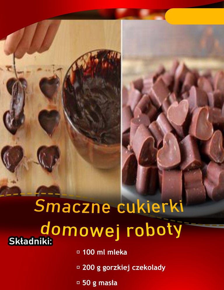 cukierki domowej roboty
