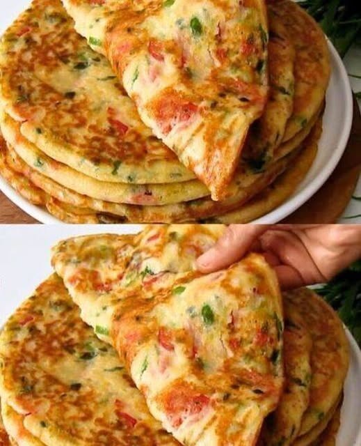 Placki serowe z ziołami