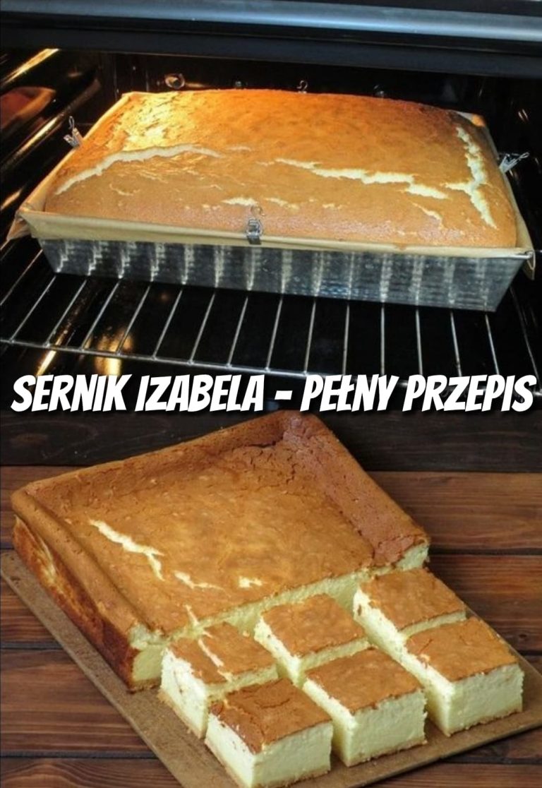 Sernik Izabela - Pełny Przepis