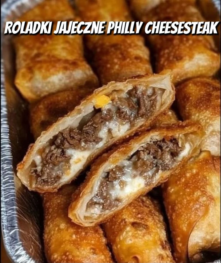 Roladki Jajeczne Philly Cheesesteak