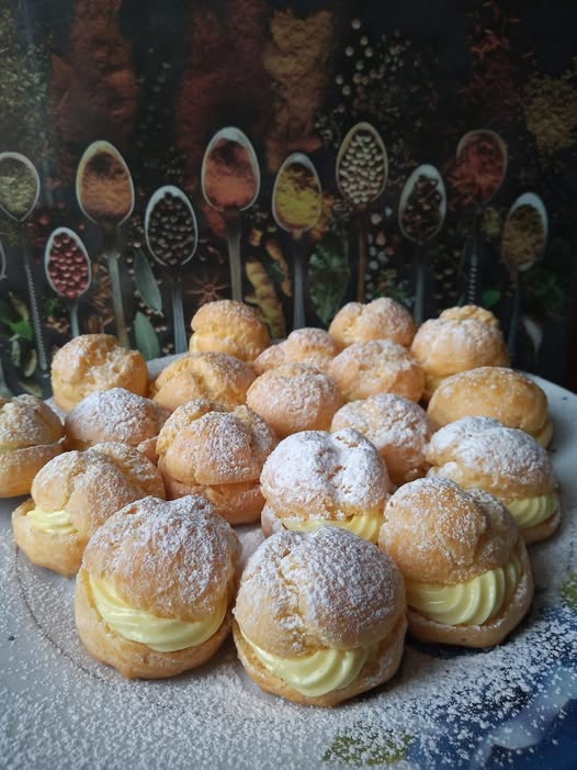 Przepis na Ptysie z Kremem