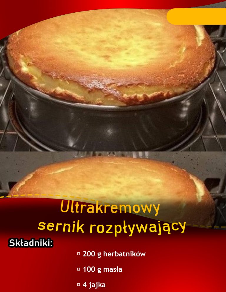 Ultrakremowy Sernik Rozpływający Się w Ustach – Pyszna Delicja na Każdą Okazję