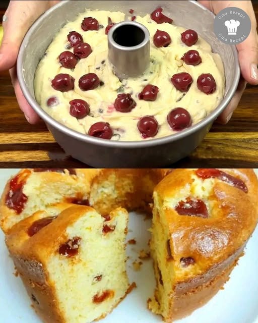 Babcine Ciasto Wiśniowe