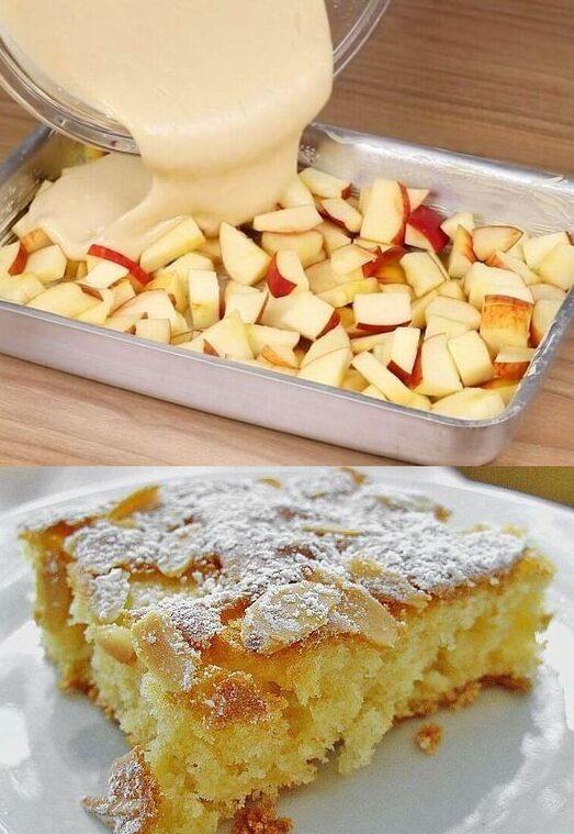 Ultra Soczyste Ciasto Jabłkowe w 5 Minut